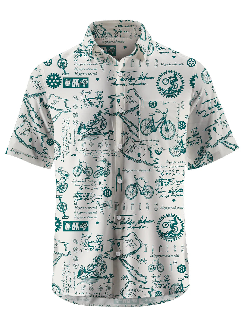 RideVogue Cycling Diary Ultra-Light Airy Gravel Shirt