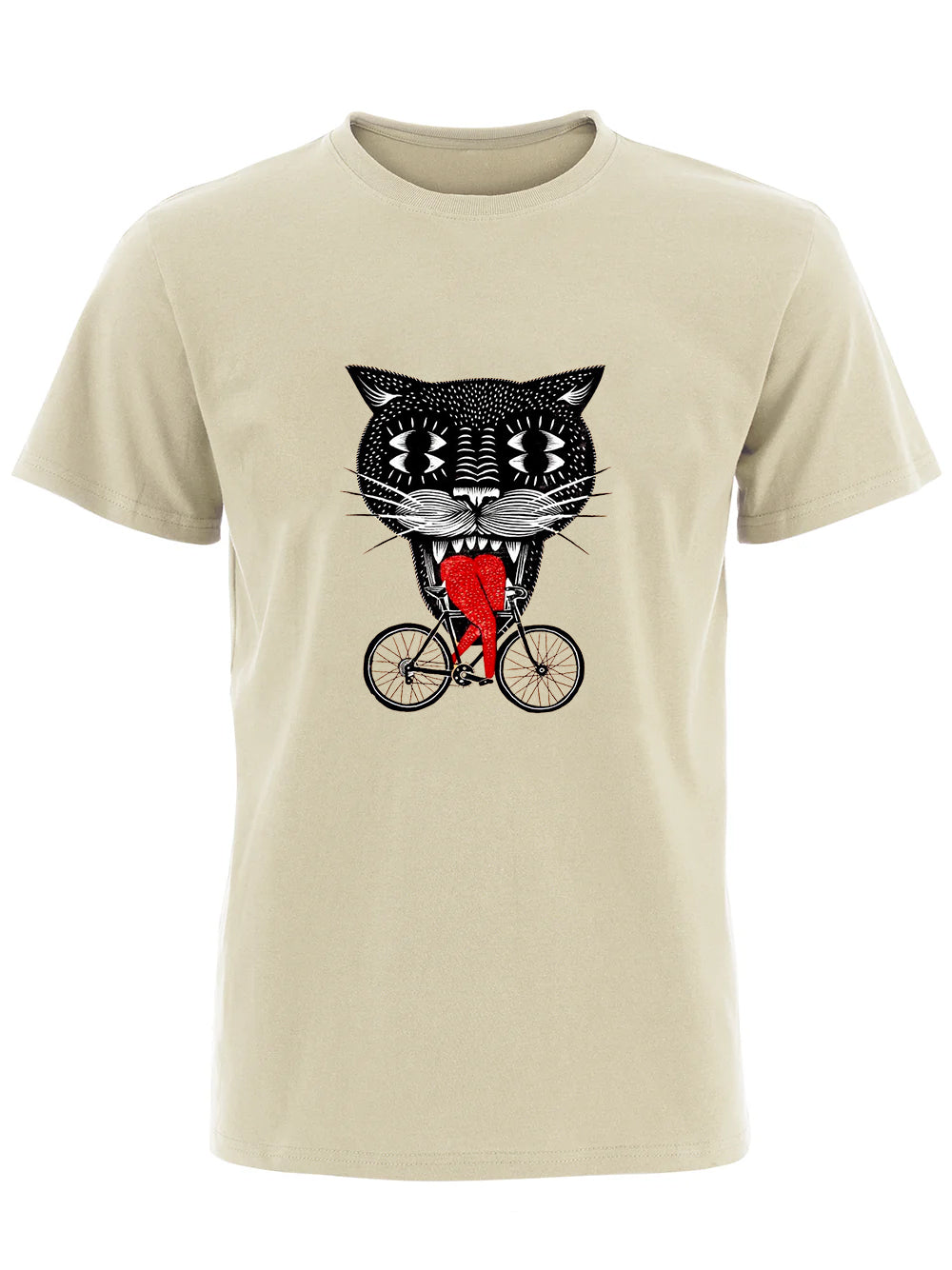 RideVogue Narrow Escape Printed Cotton T-shirt