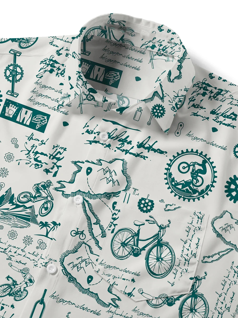 RideVogue Cycling Diary Ultra-Light Airy Gravel Shirt