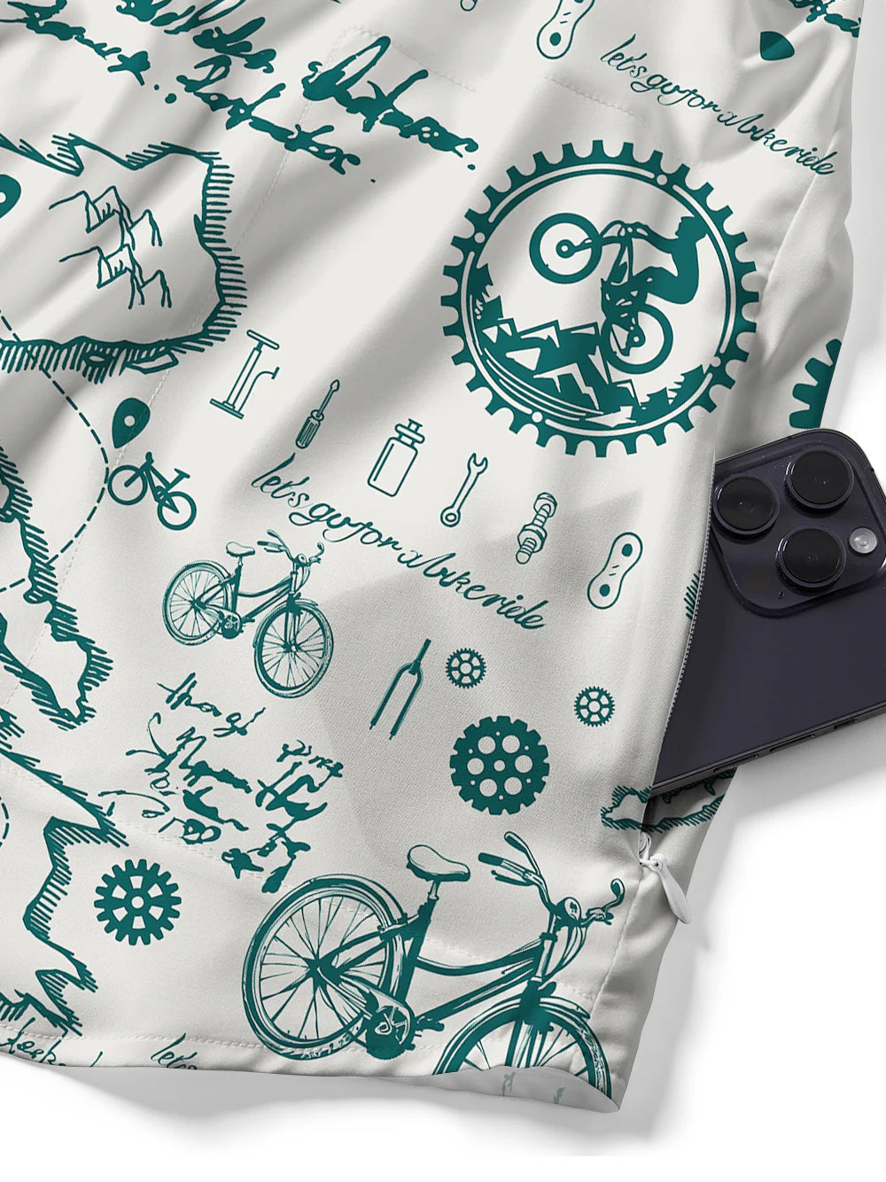 RideVogue Cycling Diary Ultra-Light Airy Gravel Shirt