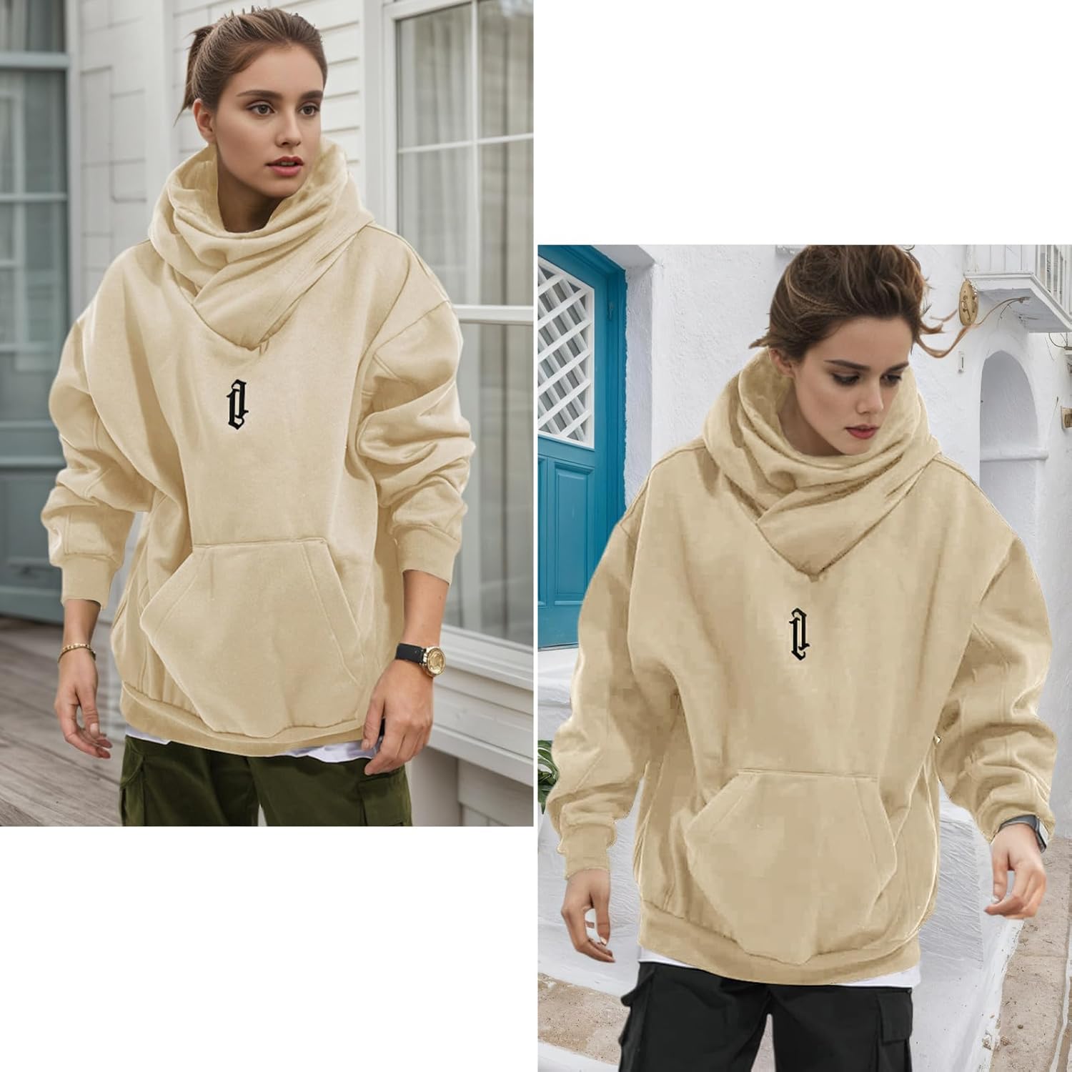 Men's Long Sleeve Fleece Hoodie Lightweight Tech Wear Soft Cotton Pullover Unisex Casual Hooded Sweatshirts