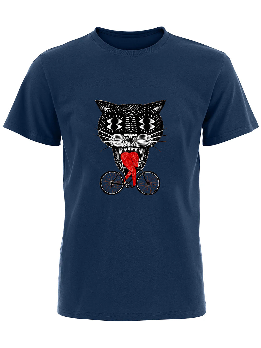 RideVogue Narrow Escape Printed Cotton T-shirt