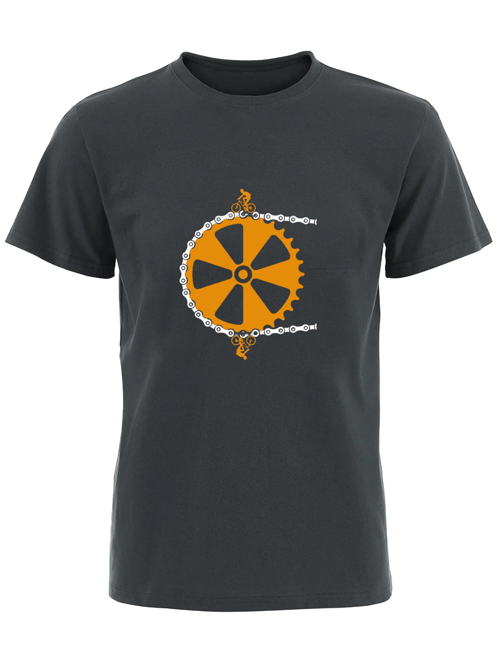 RideVogue Gear Up Printed Cotton T-shirt