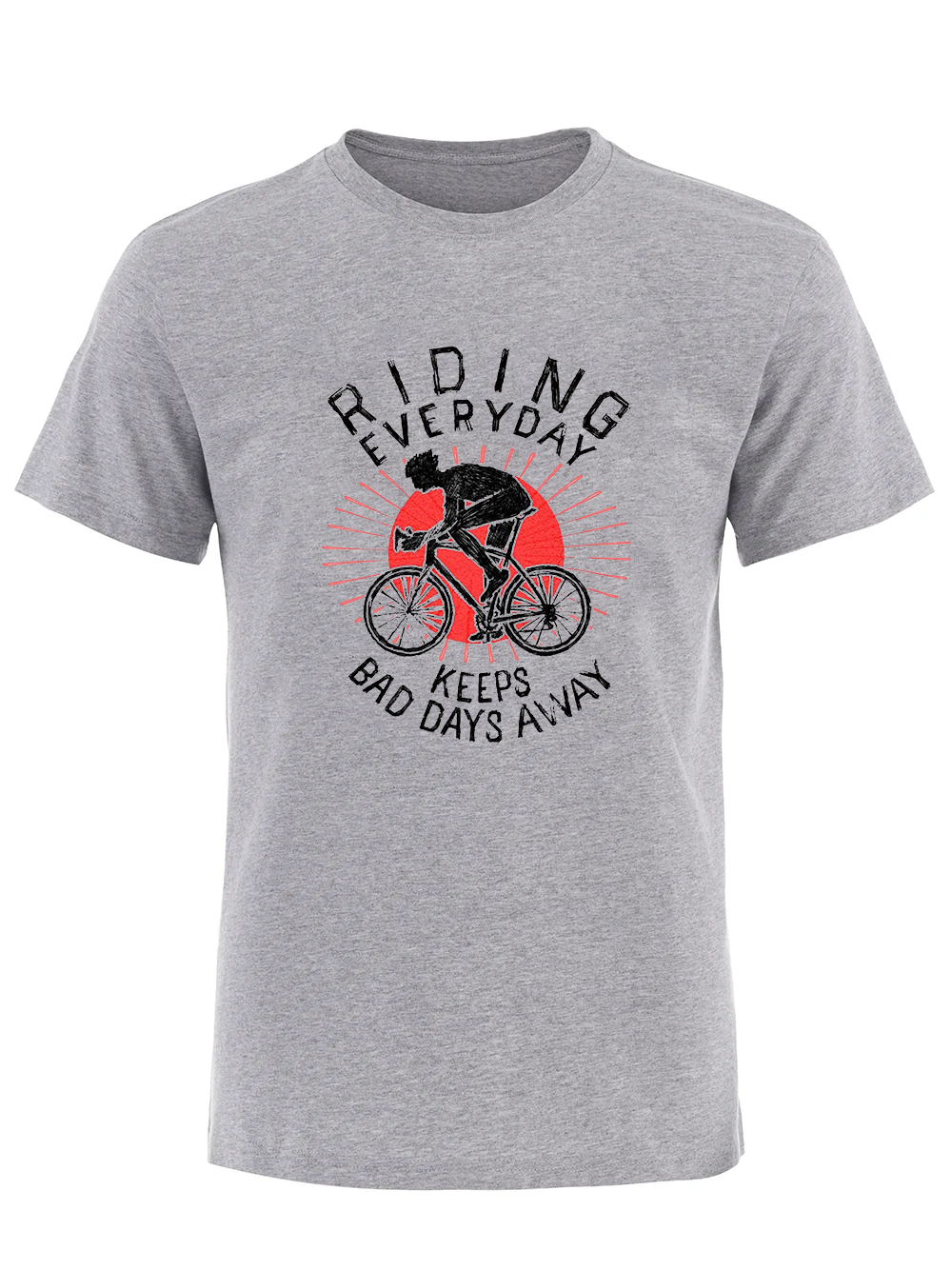RideVogue Everyday Ride Printed Cotton T-shirt