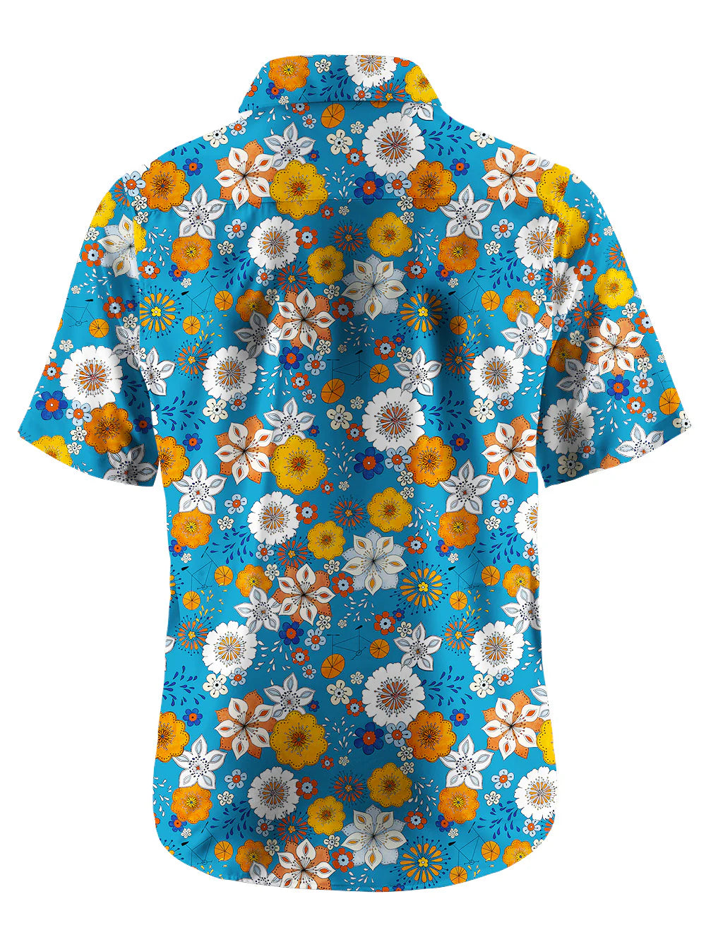 RideVogue Multicolor Flowers Ultra-Light Airy Gravel Shirt