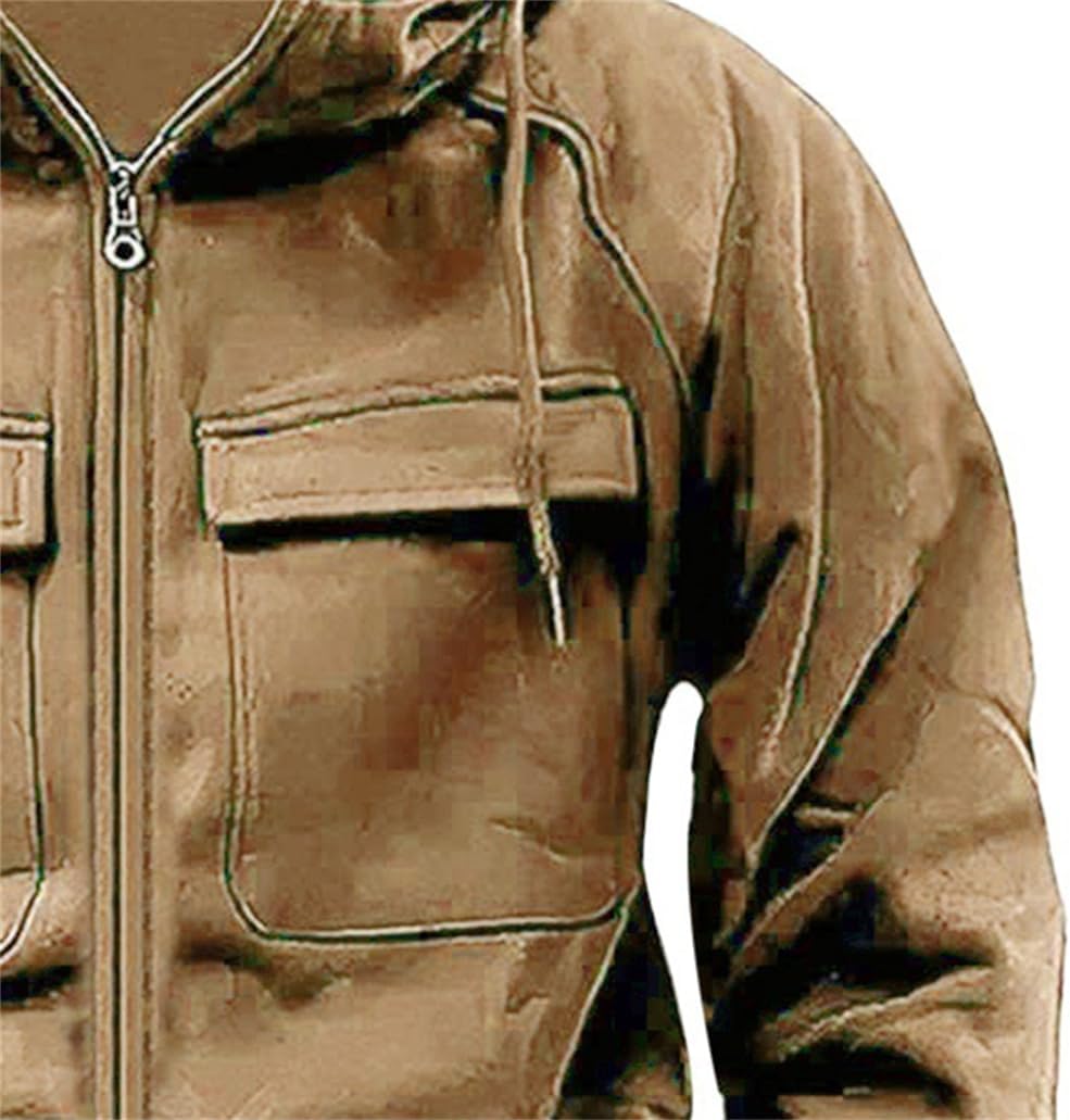 Hoodies for Men Tactical Vintage Long Sleeve Shirts 1/4 Zip Up Hoody Fall Winter Muscular Strong Pullover Tops