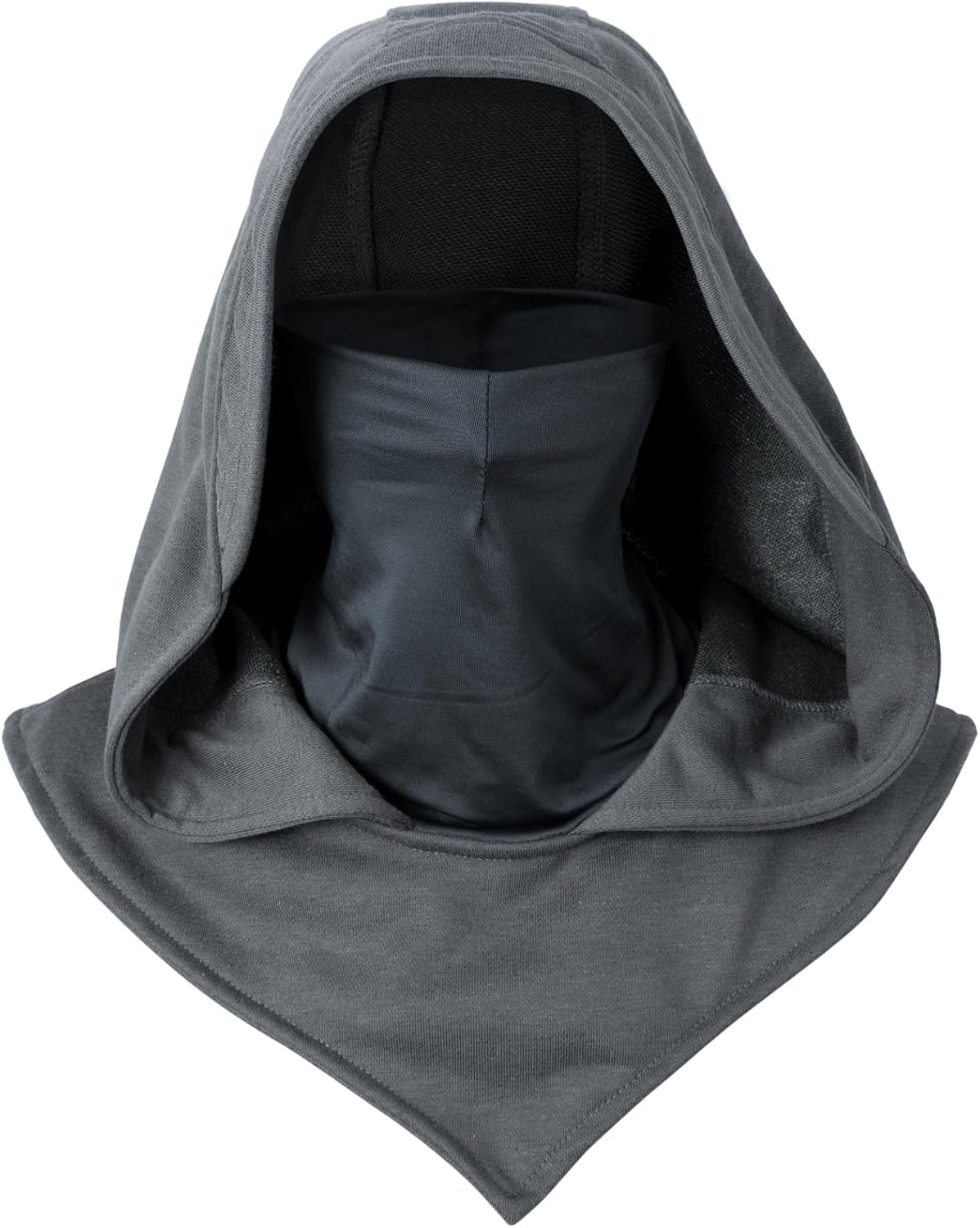 Daily Wear Breathable Face & Neck Gaiter Winter Warmer| Halloween Punk Rogue Hooded Scarf |Wide Variety Costume Cowl