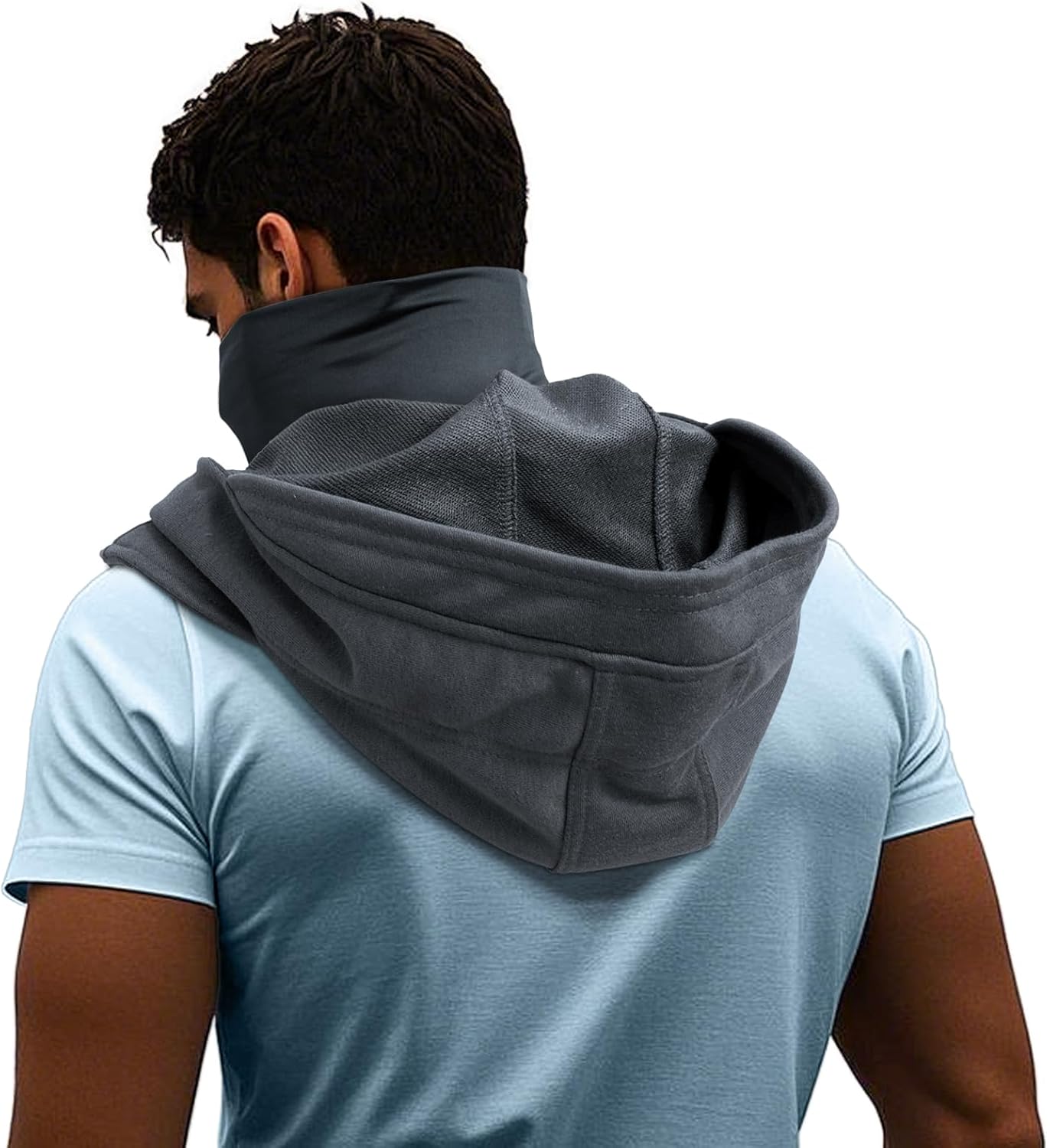 Daily Wear Breathable Face & Neck Gaiter Winter Warmer| Halloween Punk Rogue Hooded Scarf |Wide Variety Costume Cowl