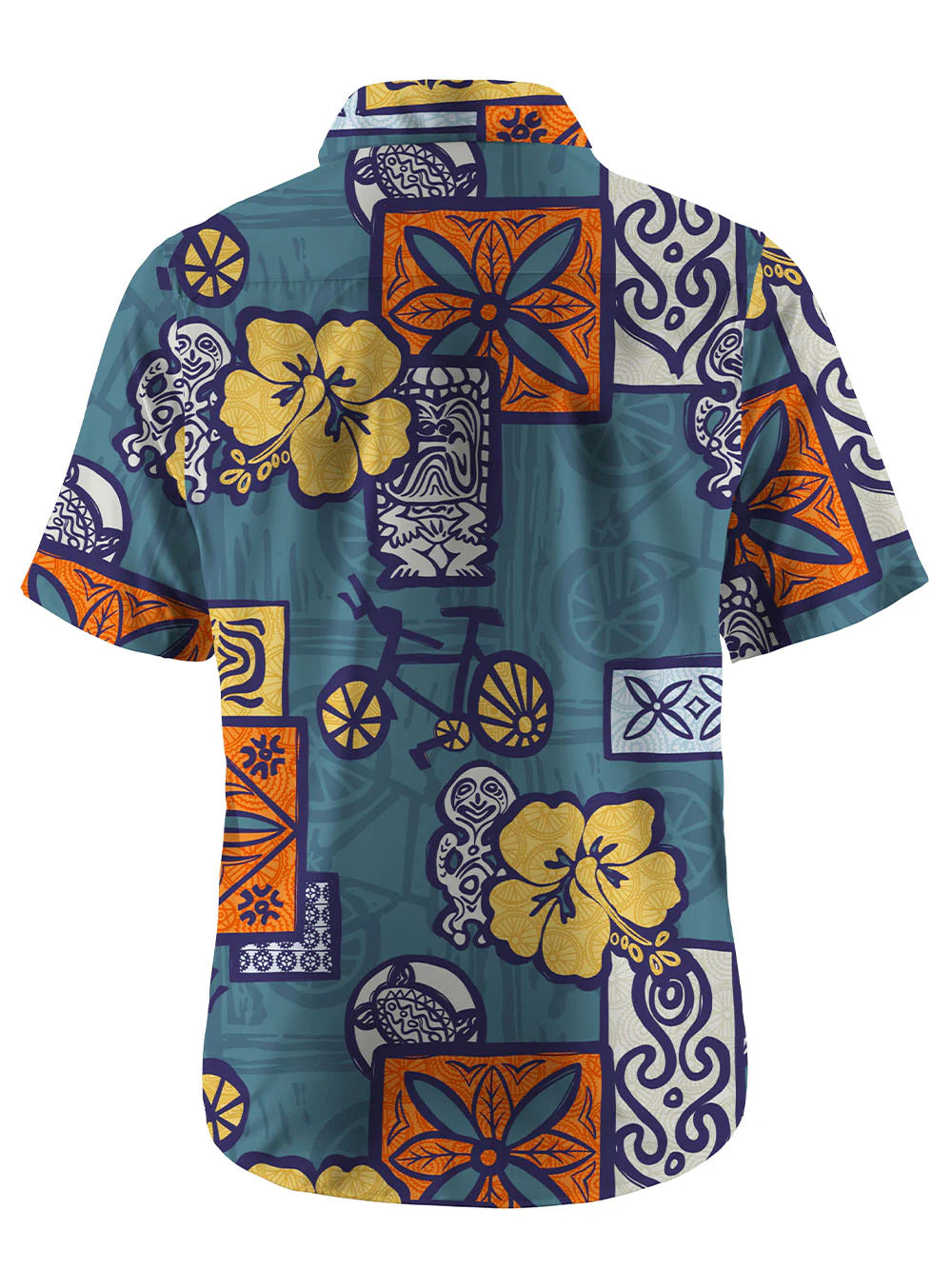 RideVogue Hibiscus Haven Ultra-Light Airy Gravel Shirt