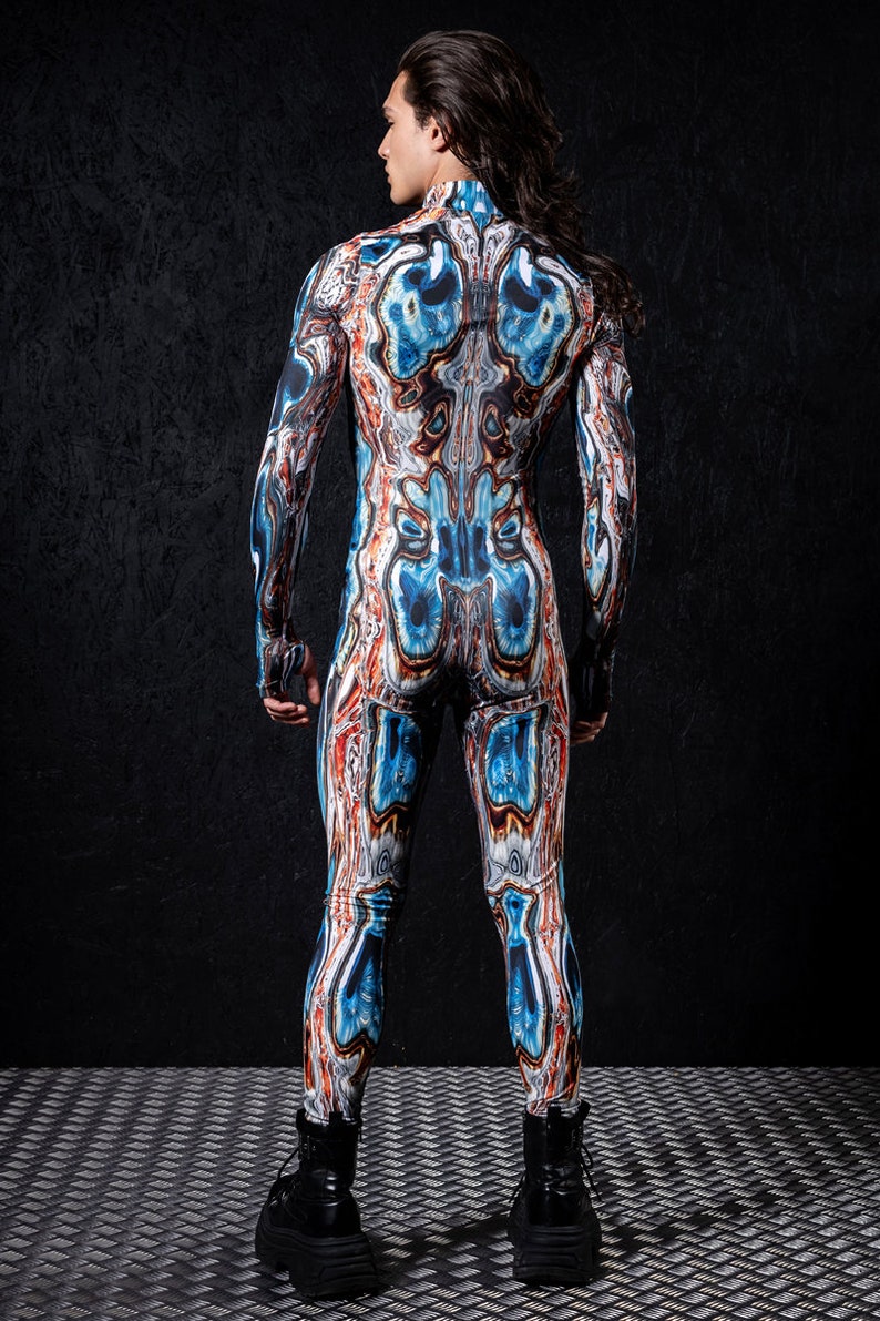 Alien Costume, Sexy Alien Costume for Men, Men Halloween Costume, Couples Costume, Duo Costumes, Sexy Couples Costume, One Piece Rave Outfit